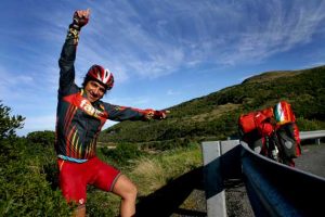 Cycling through Great Ocean road